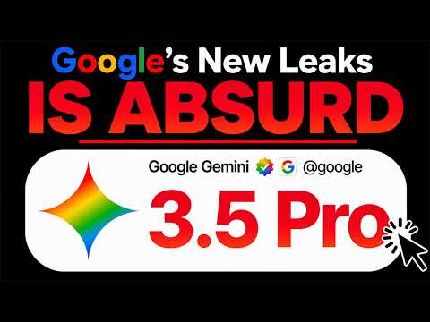Video Thumbnail: NEW Gemini 3.5 Pro Features Just Leaked