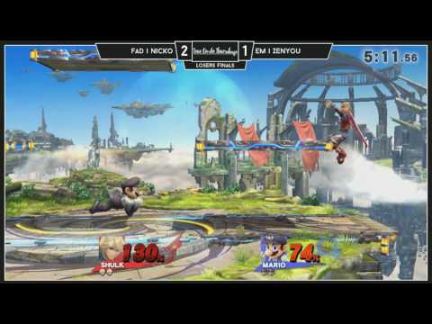 True Combo Thursdays #2: Losers Finals: FAD | Nicko (SHULK) vs eM | Zenyou (MARIO)