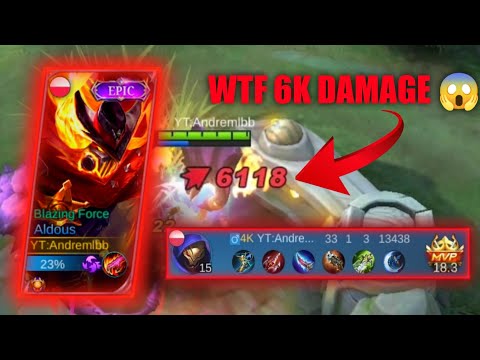 New Build ALDOUS 6K DAMAGE (SAVAGE) | ONE HIT