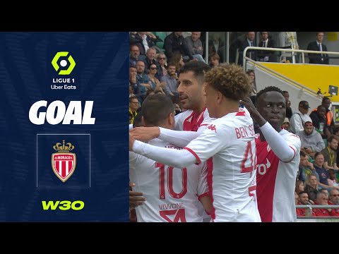 Goal Eliot MATAZO (30' - ASM) FC NANTES - AS MONACO (2-2) 22/23
