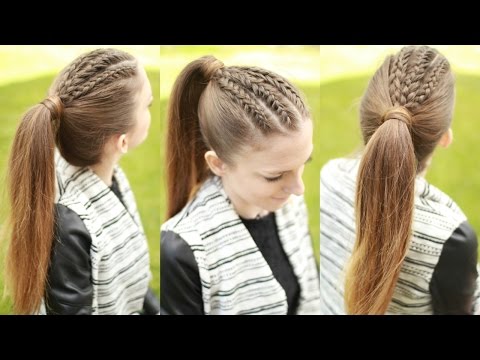 Braided Ponytail hairstyle | Ponytail Hairstyles | Braidsandstyles12 Video