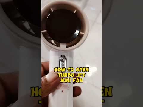 Goojodoq turbo jet mini fan | how to open | teardown @onehomebasic8835