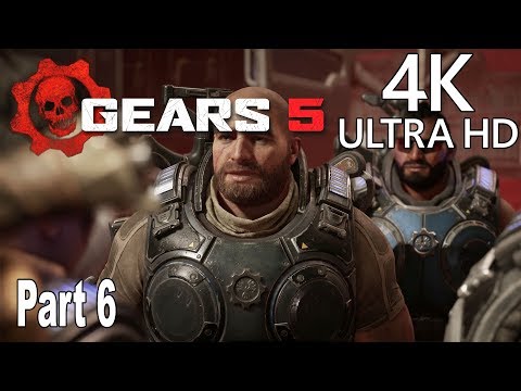 Gears 5 - Gameplay Walkthrough Part 6 No Commentary [4K 2160P/60FPS]