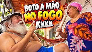 LUIZ DO SOM NÃO BOTA A MÃO NO FOGO POR DONA ZAZA 🤣🤣🤣 | LUIZ DO SOM 