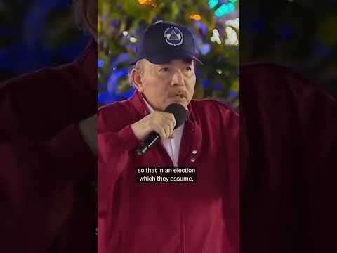 Nicaragua’s president says there will be ‘no more elections’