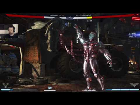 Injustice 2 1st MP gameplay pt73 - Batman vs. Brainiac