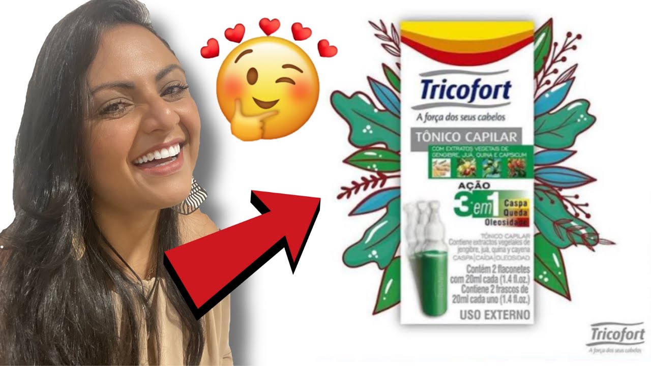 TÔNICO TRICOFORT o melhor para queda e crescimento COLAB COM @NatySince2