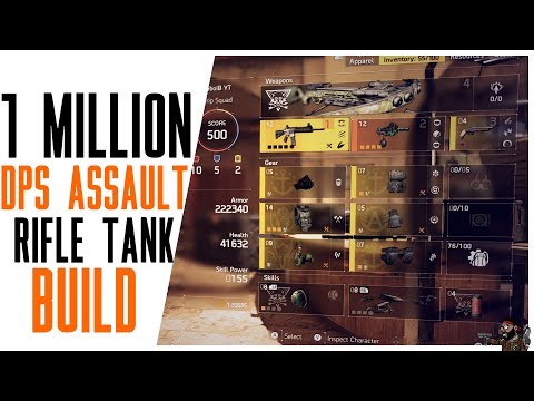 1 MILLION DPS ASSAULT RIFLE TANK BUILD | Tom Clancy's The Division 2