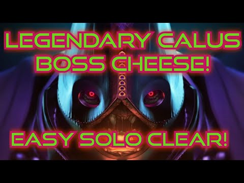 Destiny 2 - New easy Calus Boss Cheese - Final Lightfall Mission (Legendary)