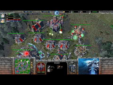 【信心打爆】魔兽争霸大帝解说 TH000 vs Chaemiko AZ