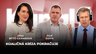 Koaličná kríza pokračuje | Filip Kuffa (nom. SNS), Jana Bittó Cigániková (nezaradená)