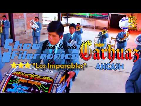 BANDA SHOW FILARMONICA CARHUAZ - MIX HUAYLAS PRIMICIA 2019