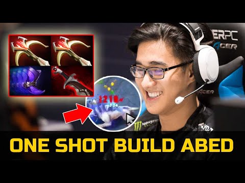 ABED ONE SHOT DELETE MID - 100 % BURST DAMAGE BUILD DOTA 2