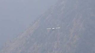 preview picture of video 'A 20 Seater Twin Engined Takes off from Lukla Airport'