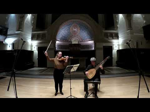 John Dowland, "Come again", Nina Reddig Violine, Andreas Arend, Laute
