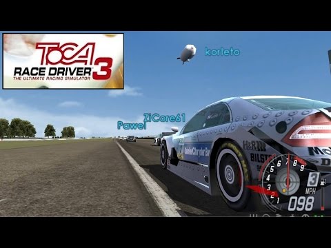 Toca Race Driver 3 PC Gameplay, Snetterton, Online Racing