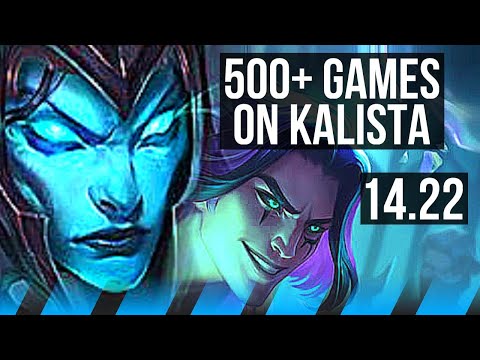 KALISTA vs TALON (MID) | 500+ games | BR Grandmaster | 14.22
