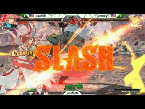 NEC16 - GGXRD - Grand Final - LostSoul (Elphelt) vs FF Elvenshadow (Faust)
