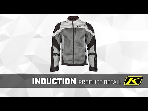 Bunda pánská KLIM Induction, Hi-Vis - Monument Gray, vel.  M | techgear.cz