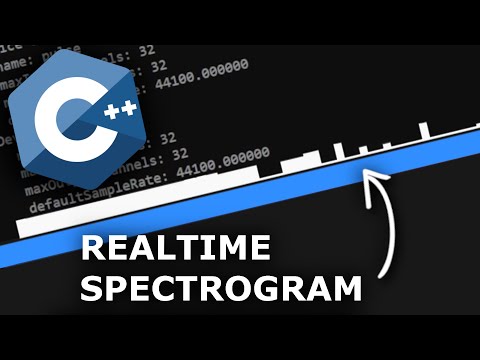 Display Audio Frequency Data in C++