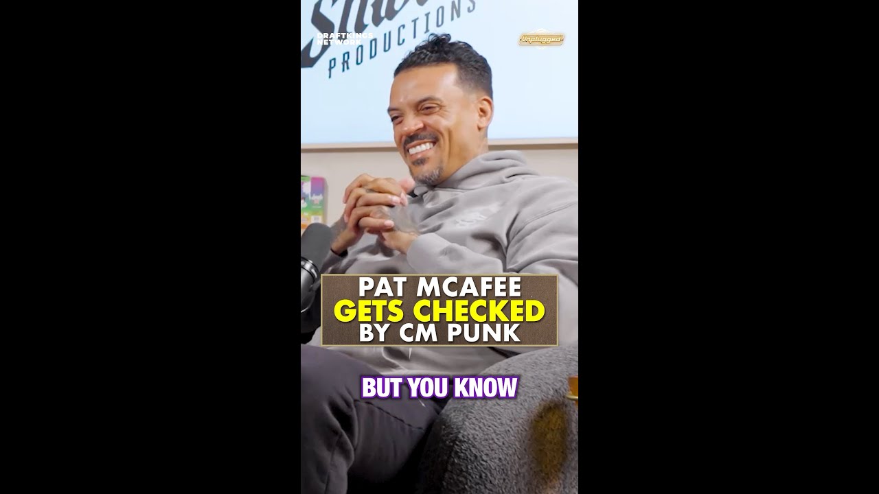 CM Punk Warns Pat McAfee Before WrestleMania 👀🔥