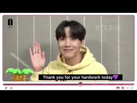 BTS 💜Jhope Snack Time -Japan Fancafe [EngSub]