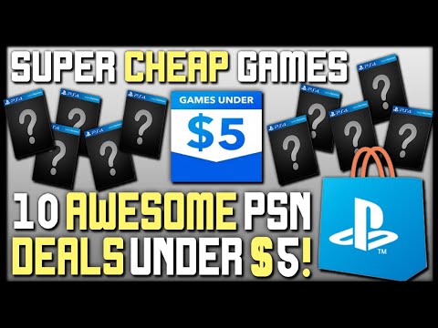 10 AWESOME PSN GAME DEALS UNDER $5 - SUPER CHEAP PS4 GAMES! 5 18 20