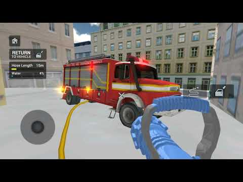 Fire Truck Driving Simulator 2020 🚒 Real Emergency Services Game #16 - Android GamePlay
