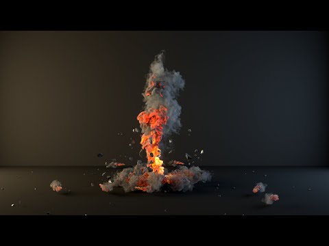 Cinema 4D Redshift for Beginners Cinema 4d fire Effect