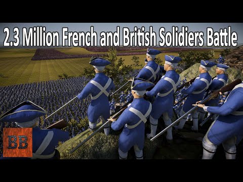 2 Million French Soldiers vs 300K British Soldiers - Ultimate Epic Battle Simulator 2 – UEBS 2
