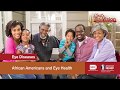 African Americans and Eye Diseases (Write the Vision Campaign)