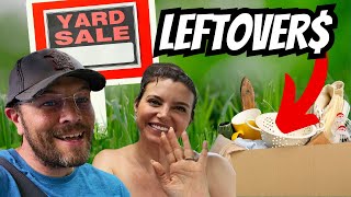 WE COULDN'T BELIEVE What People Threw Away After Their Yard Sales! FUN & FREE Resale Haul Profits