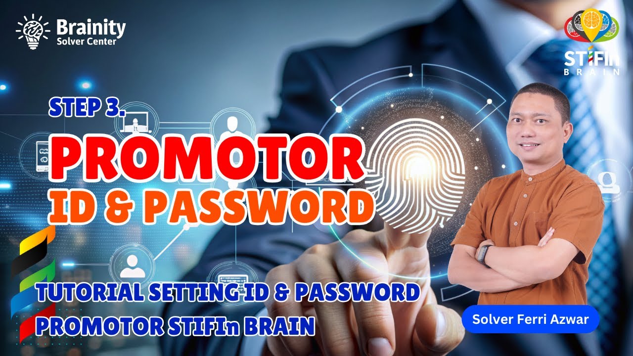 Cara Setting ID Dan Password Promotor STIFIn Brain STEP#3