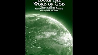 ACROSS THE LANDS YOU&#39;RE THE WORD OF GOD (SATB Choir) - Keith Getty/Stuart Townend/arr. Brad Nix