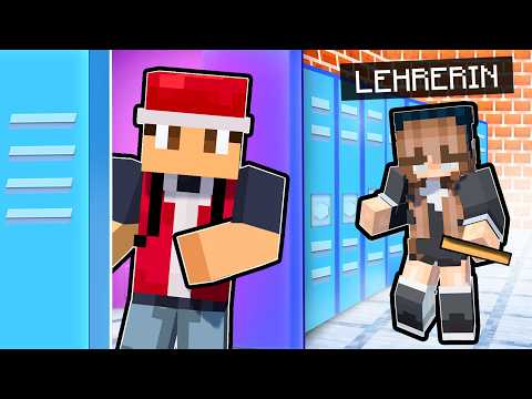 Wir bauen 5 geheime Räume in der Schule in Minecraft!
