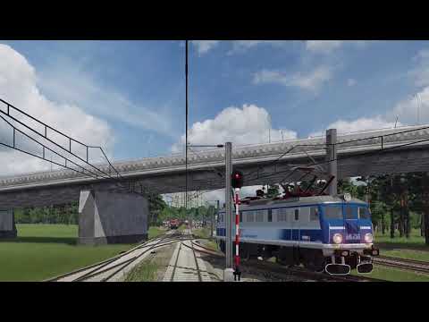 Transport Fever 2: Katowice  -  Warszawa (ED250) cabview  Rzeczpospolita Polska @bahnkolejvlaky1419