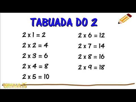 Tabuada do 2 - Aprenda Brincando