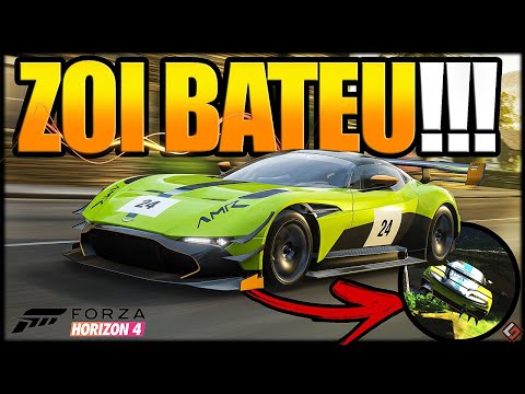 ZOIOOGAMER BATEU e deu PT no COMEÇO DA CORRIDA - FORZA HORIZON 4