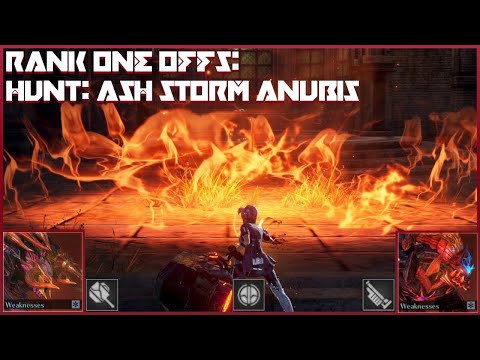 God Eater 3: Rank One-Offs: Hunt: Ash Storm Anubis