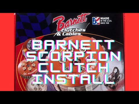 Barnett Scorpion Clutch unboxing and install on Harley Davidson