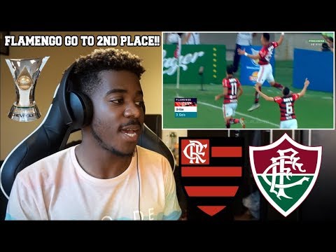 FLAMENGO 3 x 0 FLUMINENSE - Gols & Melhores Momentos (Completo) - Brasileirão 2018 | Reaction
