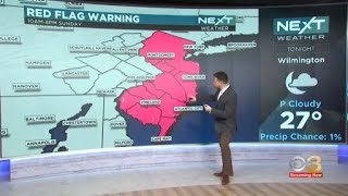 NEXT Weather: Red Flag Warning for all of NJ