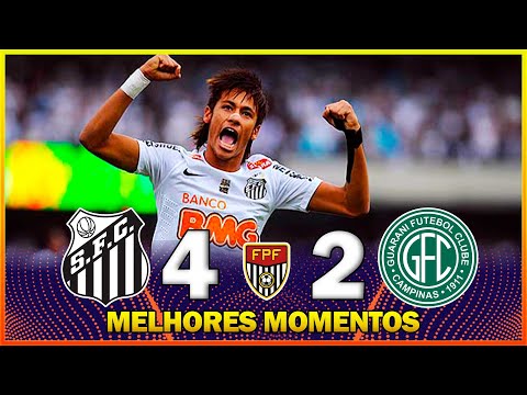 SANTOS 4 x 2 GUARANI ● MELHORES MOMENTOS ● CAMPEONATO PAULISTA 2012 ● FINAL ● JOGO 02