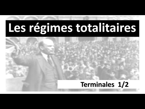 [Terminales] Les régimes totalitaires 1/2