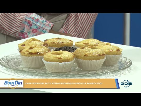 Empreendedora faz sucesso produzindo empadas e bombocados 11 02 2022