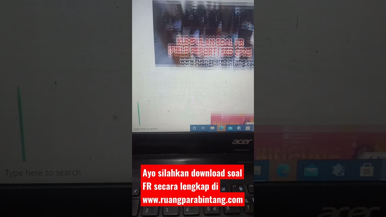 DOWNLOAD SOAL FR SKD CPNS dalam Bentuk PDF Secara Lengkap