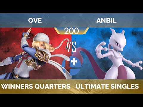 RogaSmash 200: SSBU Winners Quarters – Ove (Sheik) vs Anbil (Mewtwo)