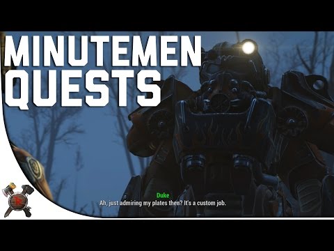 Fallout 4 Gameplay Walkthrough - Part 23: Minutemen Quests!