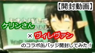 【開封動画】ケリンさん×ヴィレヴァンのコラボグッズ紹介してみた！～缶バッジ編～