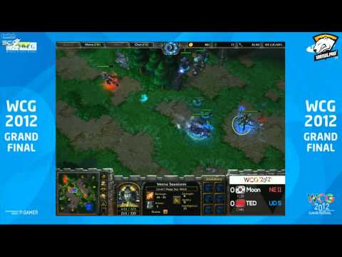 WCG 2012 WC3: Semifinal Moon vs TED Game 1